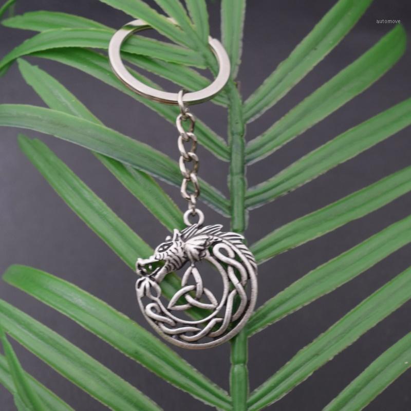 

Celtics Knot Pendant Keychain Amulet Talisman Charm Vintage Unisex Keyring1
