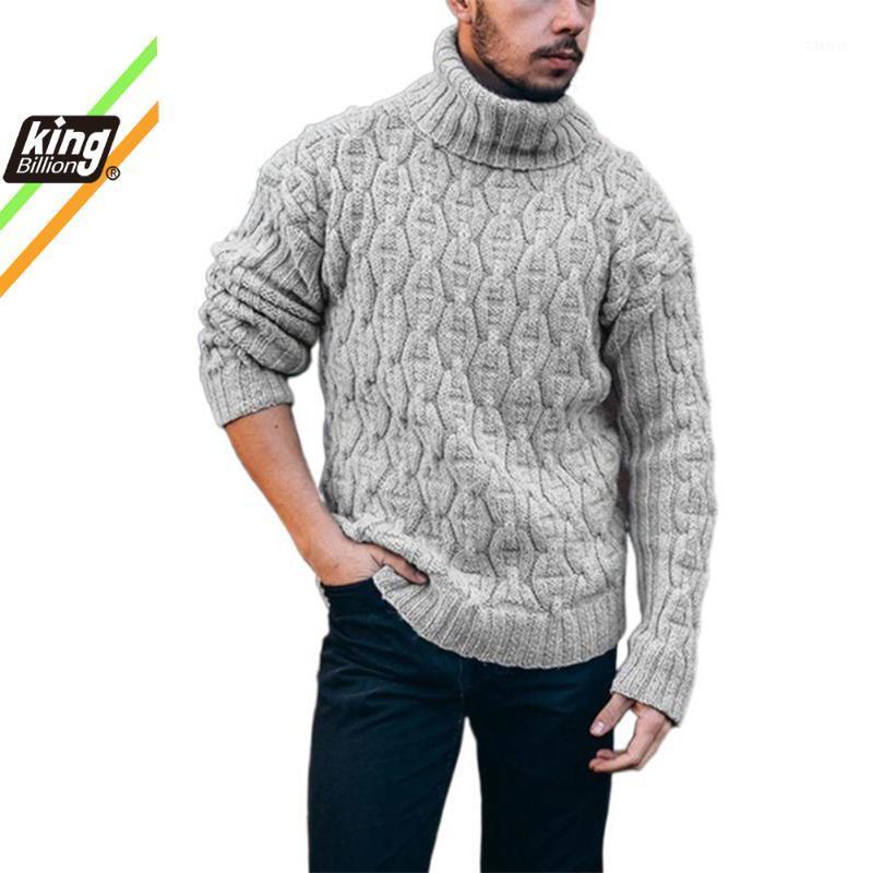 

Sweater Men Casual High Collar Pullover Shirt Autumn Winter Slim Fit Long Sleeve Mens Sweaters Knitted Cotton Pull Homme Top1, Blue
