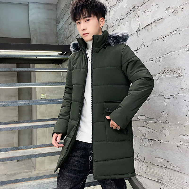 

Man Hoodies Parka Jacket Fashion Black Long Winter Jacket and Coat for Men Thick Windbreak Homme Down Jacket Men's Tops Clothes