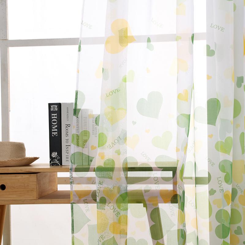 

Europe Modern Window Curtains Tulle Blinds Drapes Sheer for Living Room Kitchen Bedroom Treatments Voile Curtain Bedroom B1, Gn