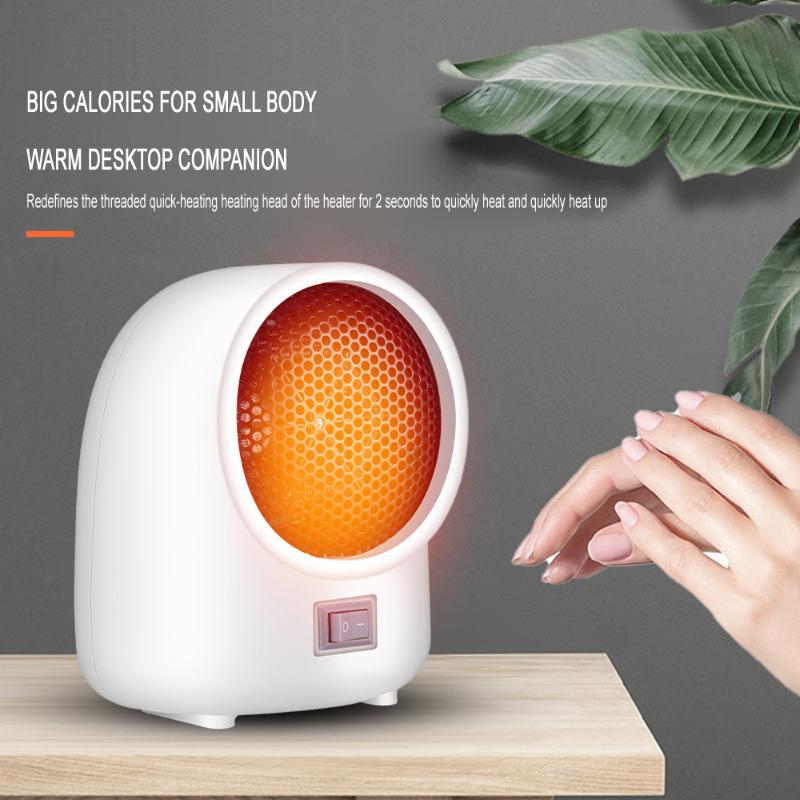 

Portable Electric Heater Fan Room Heater Desktop Mini Heating Air for Home Space Winter Warmer Fan Solar Power
