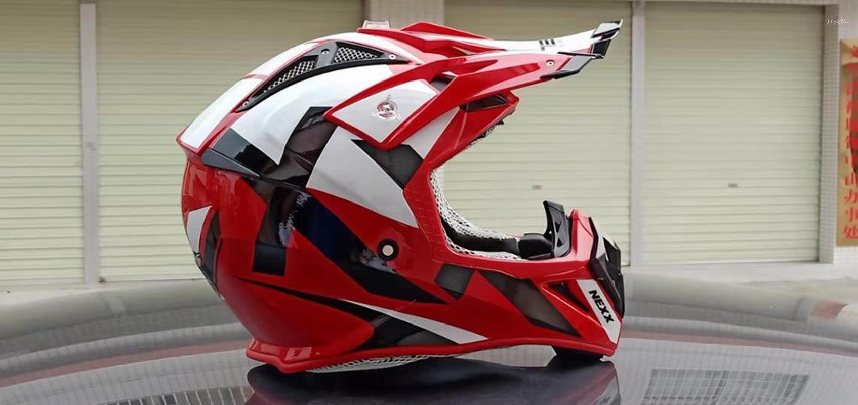 

New Off road Motorcycles Adult Motocross Helmets ATV Downhill DH Helmets Capacetes DOT Approved NEXX1, Blue