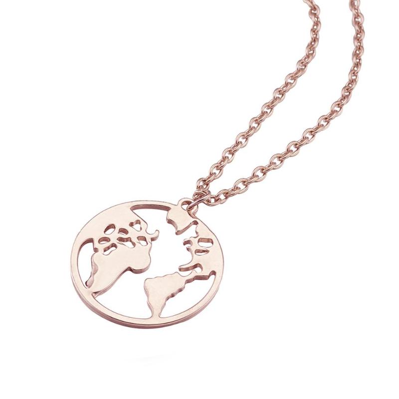 

1PC Alloy Pendant Necklaces with Iron Cable Chains Golden 18.3"(46.5cm