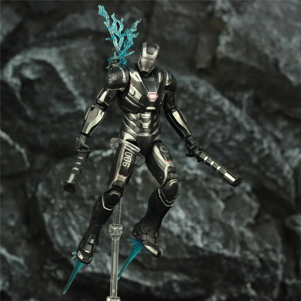 

Avenger 4 Endgame War Machine Movie 7" 17cm Action Figure James Rhodes Legends Original ZD Toys Doll Collectable Model 201202