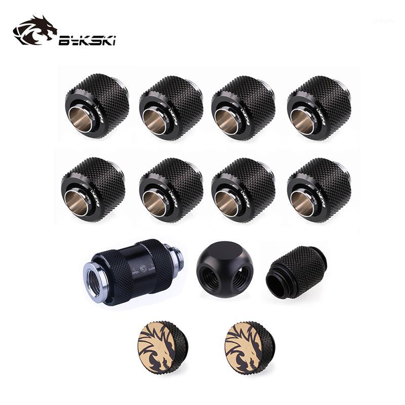 

Bykski hose connector PC water-cooled compression pipe fittings, kit, for hose connection waterway1