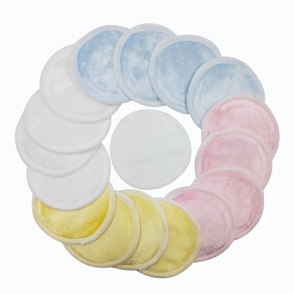 

Reusable Cotton Pads Makeup Remover Washable Facial Cleansing Double Layer Sanitary Washable Pad Cosmetics Skin Care Tools