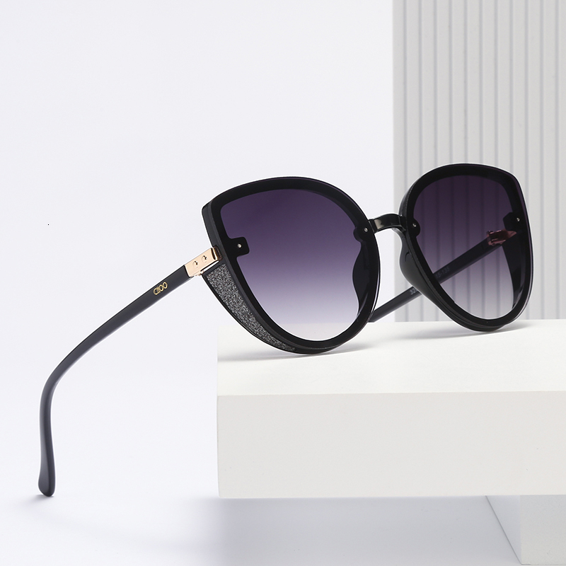 

2021 New Arrivals in Fashionable Sunglasses Luxury Designer Cat Eye Frame Vintage Retro Womenuv400 32108 Glasses Shry