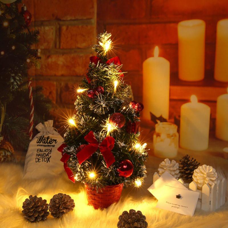 

Practical Safe Lifelike Exquisite Mini Christmas Tree Christmas Decoration