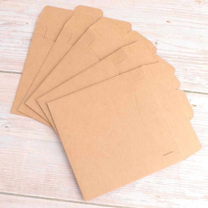 

30pcs Packaging Envelopes Kraft Paper Sleeves Disc Paper Bag