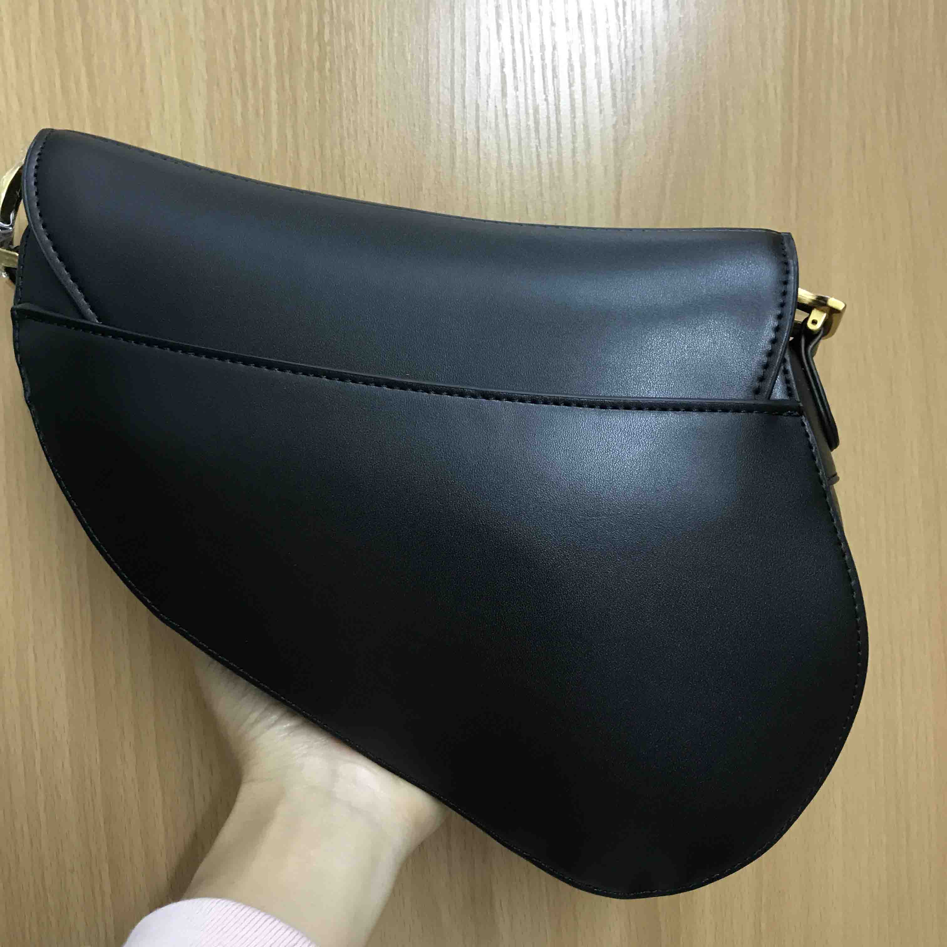 

Handbag Cowhide Shoulder Top Quality Genuine Bag Pendant Shoulder Strap Women Metal With Bags Purse Saddle Crossbody Bag Leather Handba Oixh, Red;black