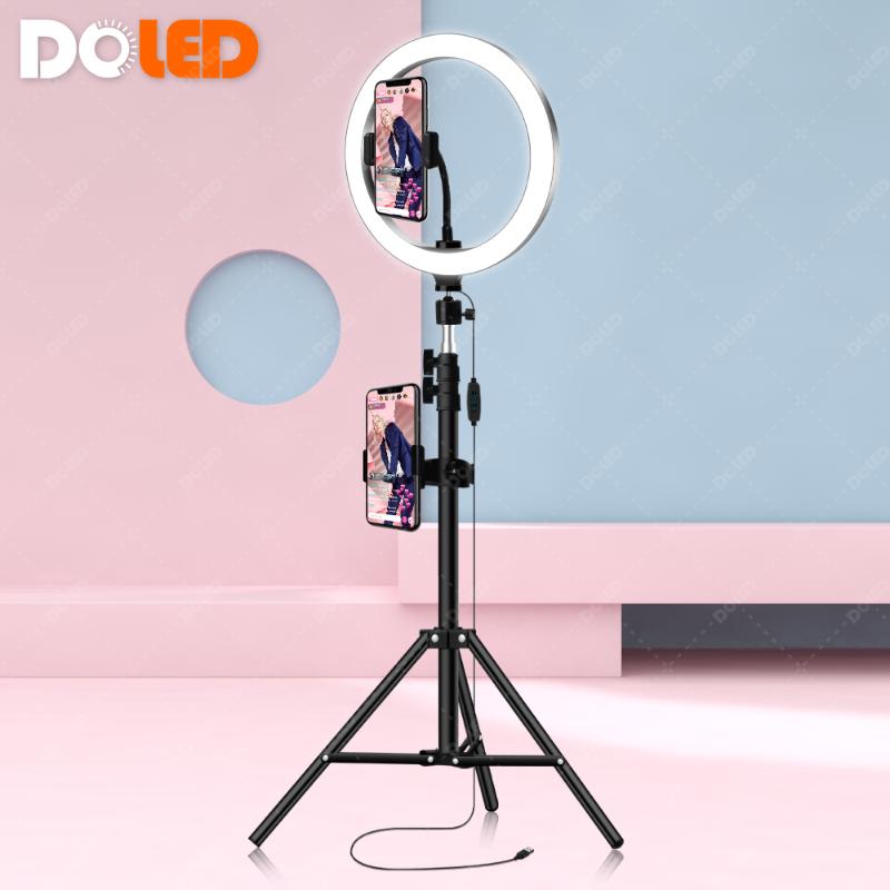 

26cm Selfie Phone Ring Light with Tripod Circle Light for Live Streaming Photography Beauty Photo YouTube Tiktok Video Studio