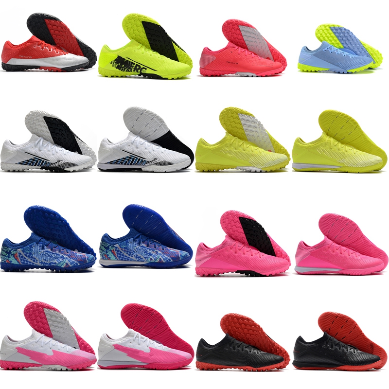 

2020 top quality mens soccer shoes Mercurial VAPORX 13 Pro IC TF soccer cleats Indoor Turf football boots Ronaldo neymar Tacos de futbol, As picture 7