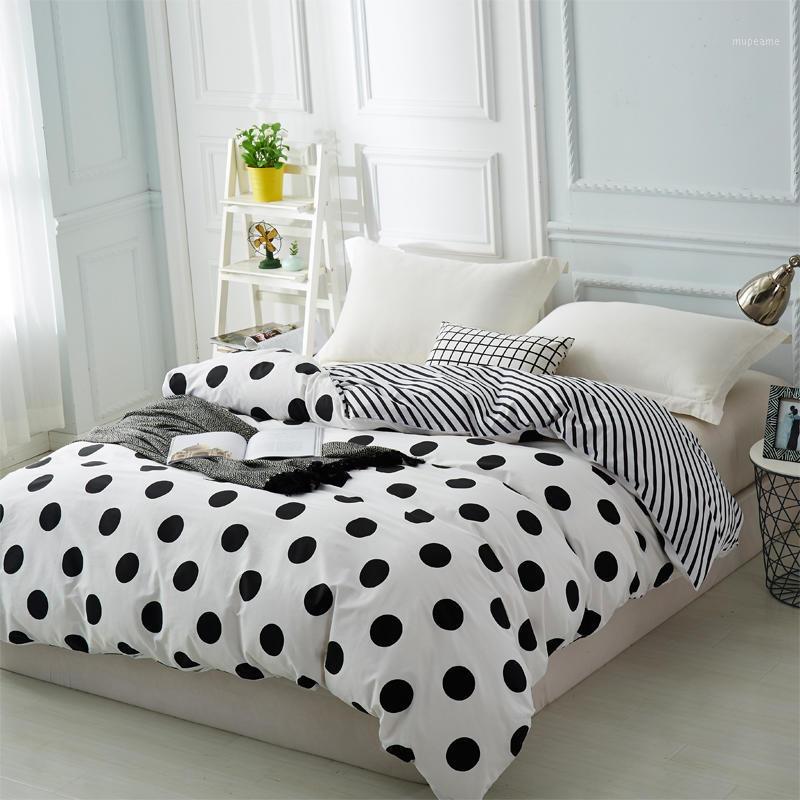 

pure Cotton fashion quilt cover printed twin full Queen King size Duvet cover adult gift housse de couette edredones1, 010