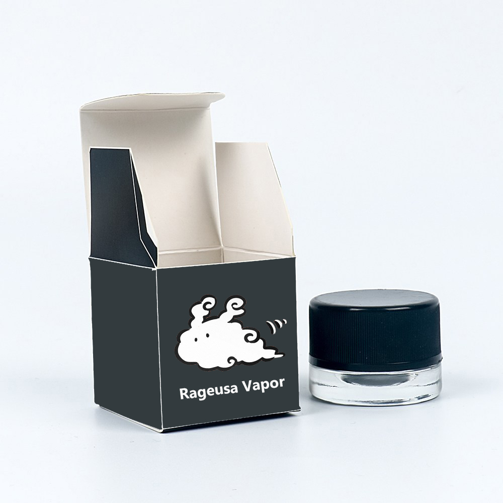 

Custom Packaging Box Customizd Package Boxes OEM for 5ml Glass Jar Wax Jar Thick Oil Concentrate Container DHL Free Shipping