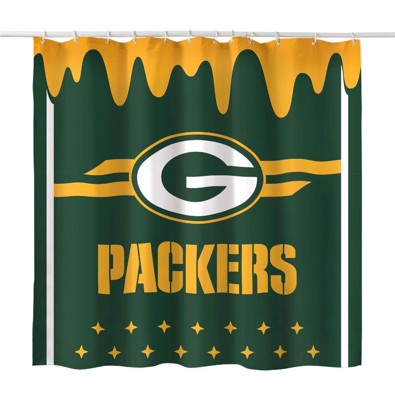 

Decorative Bath Team Design Shower Curtain Waterproof Polyester Fabric 70 x 70 Inches