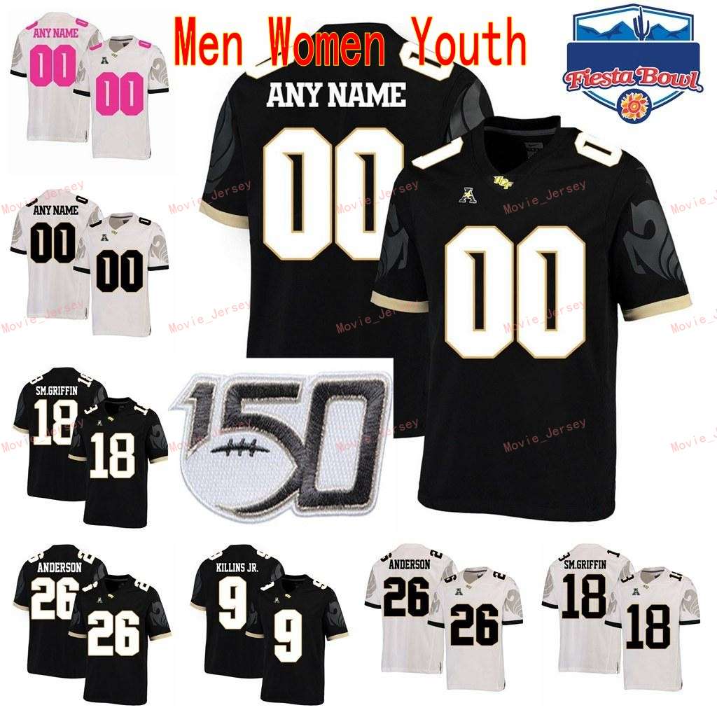 

Stitched Custom 26 Otis Anderson 28 Latavius Murray 29 Cordarrian Richards UCF Knights College Men Women Youth Jersey, Mens white with 150th patch