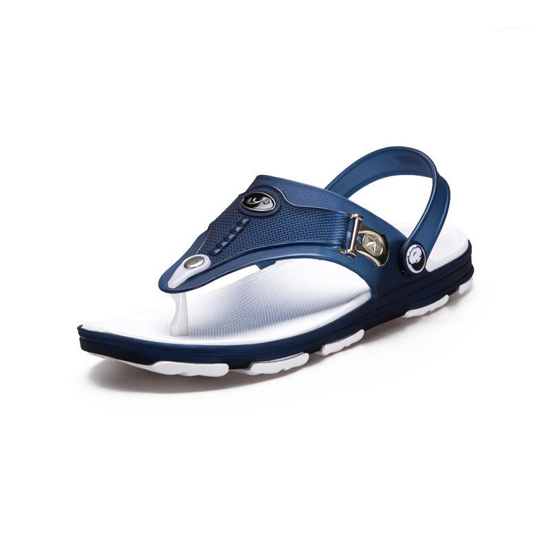 

2019 New Fashion Summer Classic Beach Breathable Men Sandals High-Quality Men's Sandals Men Causal Shoes sandalias hombre1, Gray