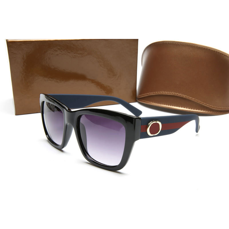 

New Classic Womans Sunglasses Fashion Brand glasses UV400 Mens Sun glasses Brand Designer Sunglasses Luxury glasses with Box glitter2009 Q37