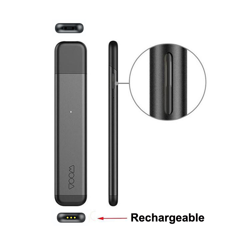 

Genuine Voom Vape Pod Pen 320mAh Rechargeable Battery 1ml Ceramic Cartridge Disposable Vaporizer Pen for Thick Oil