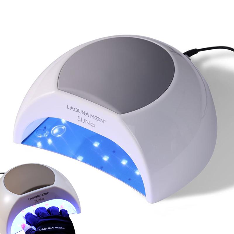 

24W/48W UV LED Lamp For Manicure Gel Nail Dryer Drying Nail Polish Lamp Dryer Machine Curing Gel Polish Anti UV Gloves, Sun9c 24w us plug