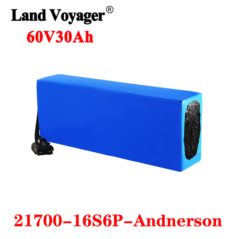 

60V30Ah 60 electric scooter battery pack bicycle 60V Lithium batteries for 67.2V 30AH V 1500W 2000W 2500W 3000W ebike motor