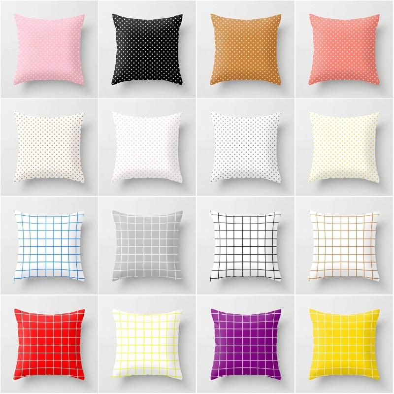 

Decorative Throw Pillow Covers Geometric Cushion Cover 45x45 Polyester Pillow case Nordic Home Decor Sofa Living Roo YL056