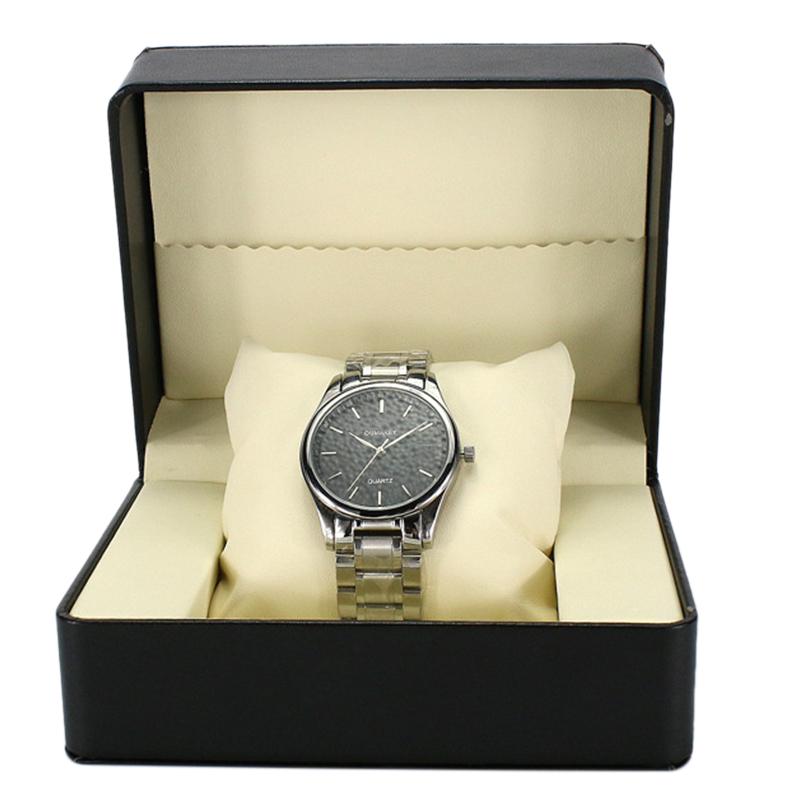 

Jewelry Pouches, Bags Leather Watch Box Black Single Display Bracelet Velvet Gift, Pink;blue