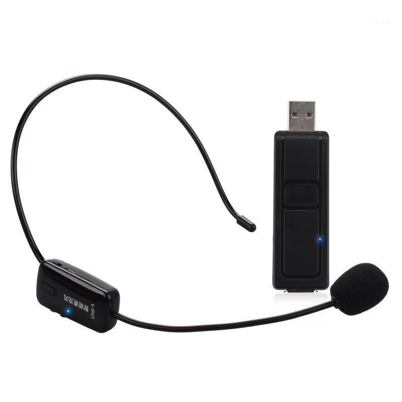 

UHF Wireless Microphone Stage Wireless Headset Microphone System for Loudspeaker Teaching Meeting Guide Stage Karaoke1