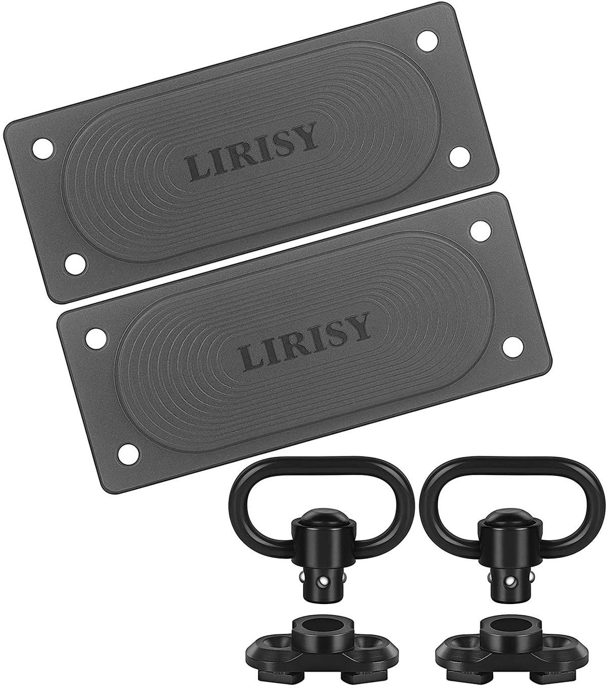 

Gun LIRISY Magnet+QD 2PCS Sling Swivel Mount, Black