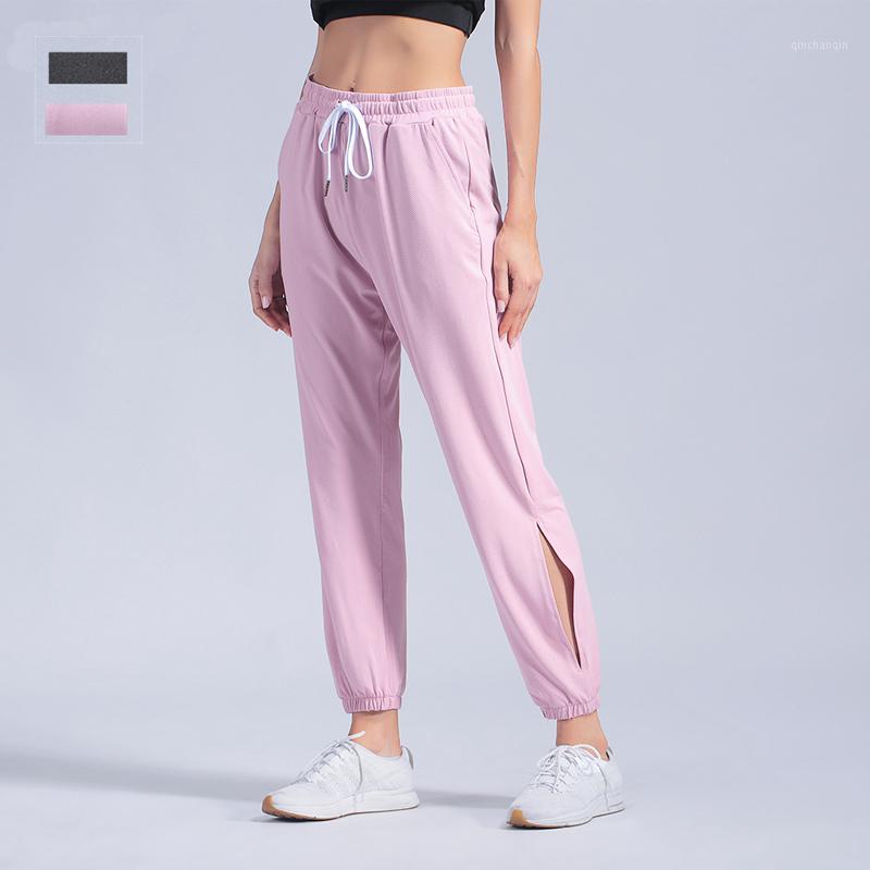 

New Summer Running Pants Women 2020 Yoga Pants Gym Fitness Training Trousers Workout Quick Dry Women Loose Jogging Legging1, Black