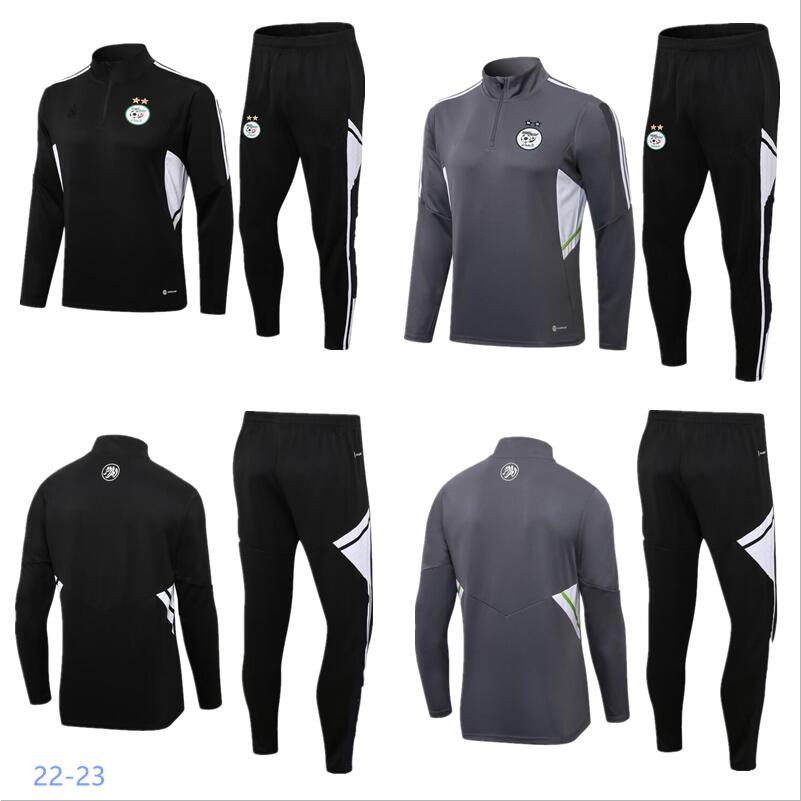 

22 23 Adult kids tracksuit Soccer Training Suit Jersey Tracksuits Long Sleeve Soccer set 2022 2023 training