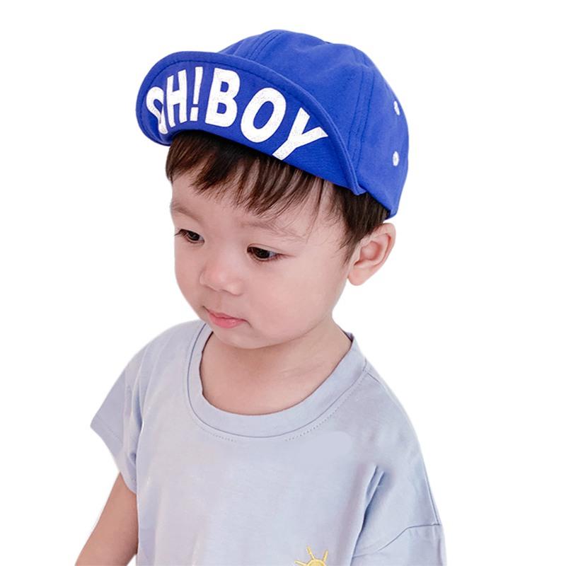 

New Spring Autumn Baby Letter Print cap boys girls Adjustable Baseball Cap Kids Hip-Hop Hats Sun Hat