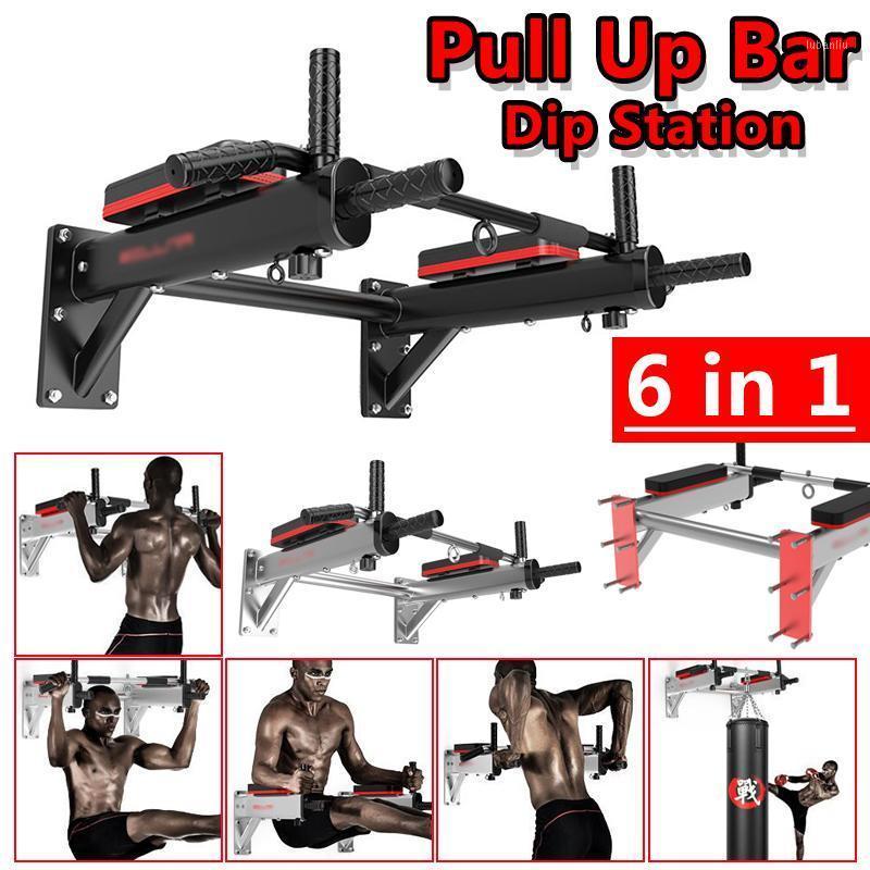 

Indoor Pull Up Bar Wall Mounted Horizontal Bar Dip Station Chin Up Indoor Gym Workout Power Tower Fitness Equipment Home1