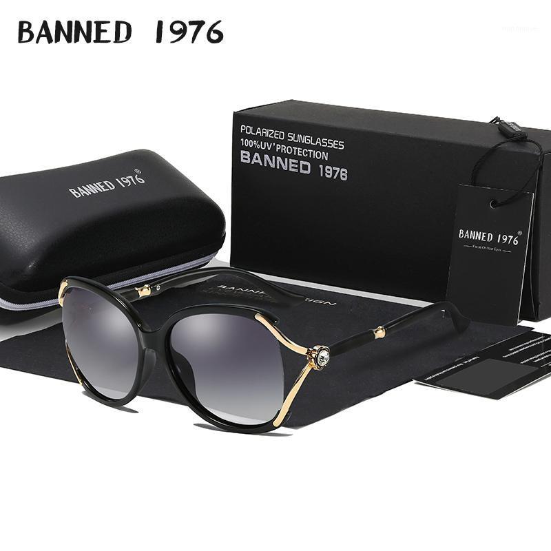 

HD Polarized UV Fashion Sunglasses Women Designer Vintage Sun glasses Female Rivet Shades Big Frame Style Eyewear1