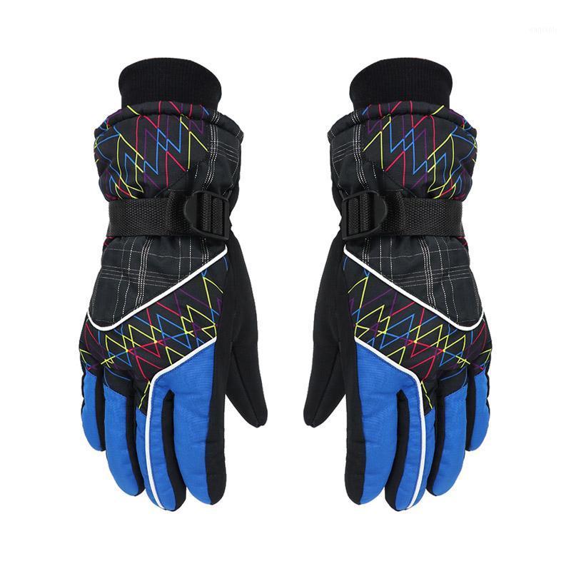 

Sports Cycling Gloves Touch Screen Men Women Gloves Waterproof Bike Skiing Motorcycle Riding Bicycle Full Finger Warm Glove1, Black