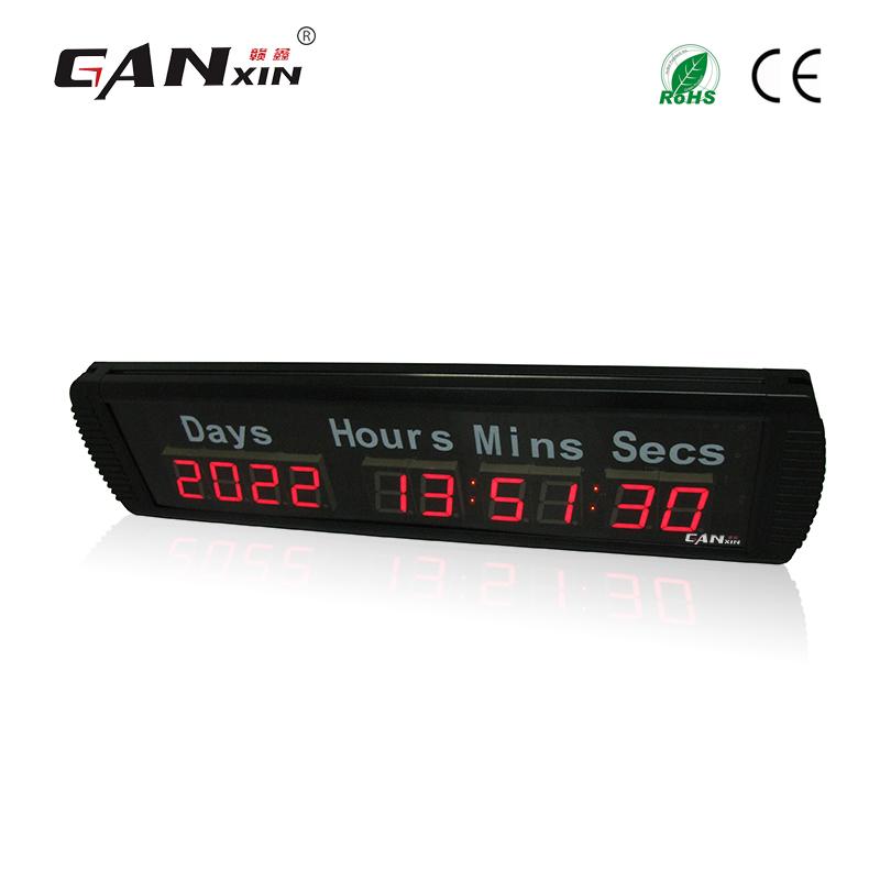 

Ganxin]new Year decoration Wholesale Red Color 1.8'' New Led Digital Days Hours Minutes Clock Event Timer