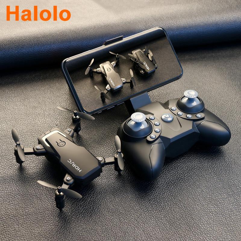 

Halolo D2 LF606 D9 Foldable Mini Drone With RC Quadrocopter With Camera HD Quad-Counter High Hold RC Helicopter Kid's Toys