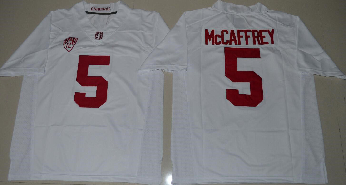 

NCAA Stanford Cardinal Christian McCaffrey 20 Bryce Love Jersey White Red Home Away Stitched Mens College stotched Football Jerseys