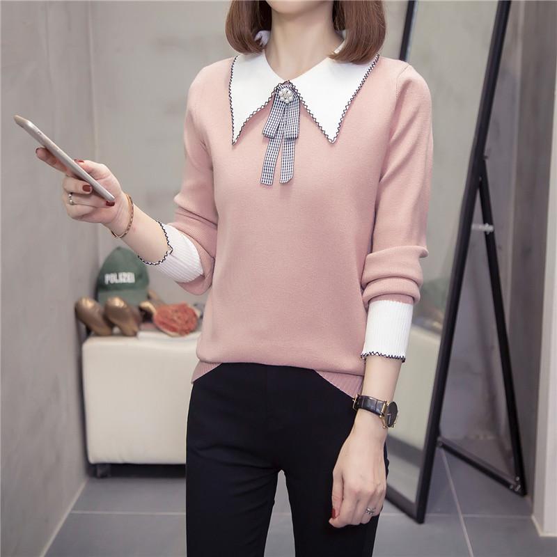 

Pink Cute Sweet Turtleneck Oversized Plus Large Size Female Pullover Woman Blouses Winter Women'S Sweaters Clothing Latest A6330
