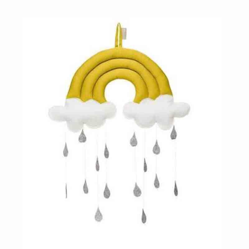 

Nordic Style Rainbow Raining Cloud Decoration Baby Room Wall Hanging Kids Tent Decoration Children Room Accessories Photo Props