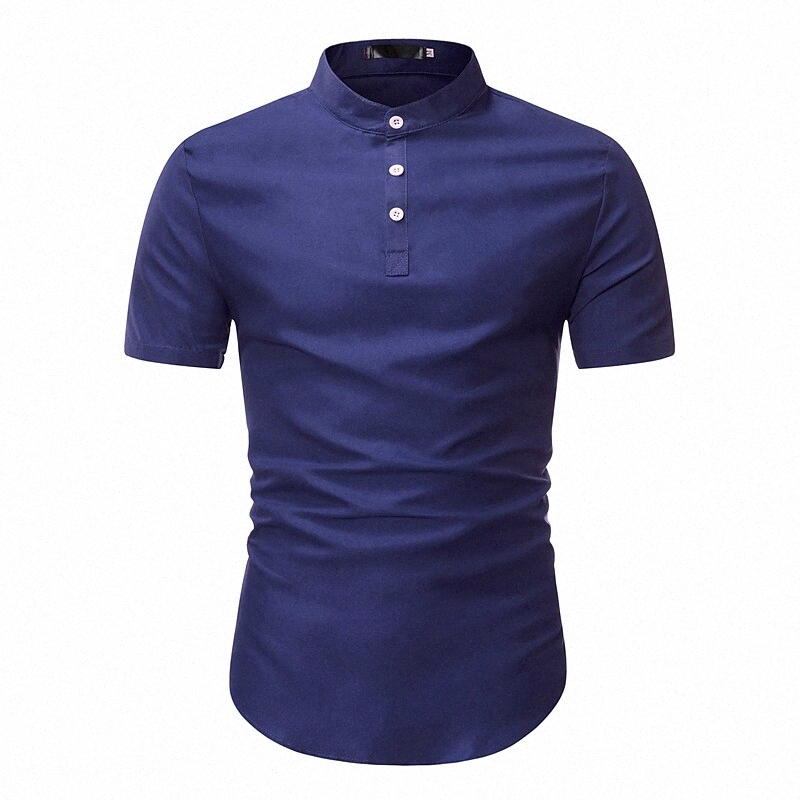 

men's Golf Shirt Tennis Shirt Solid Colored Collar Shirt Collar Daily Going out Short Sleeve Tops Basic Blue Black Gray U2bc#, Khaki