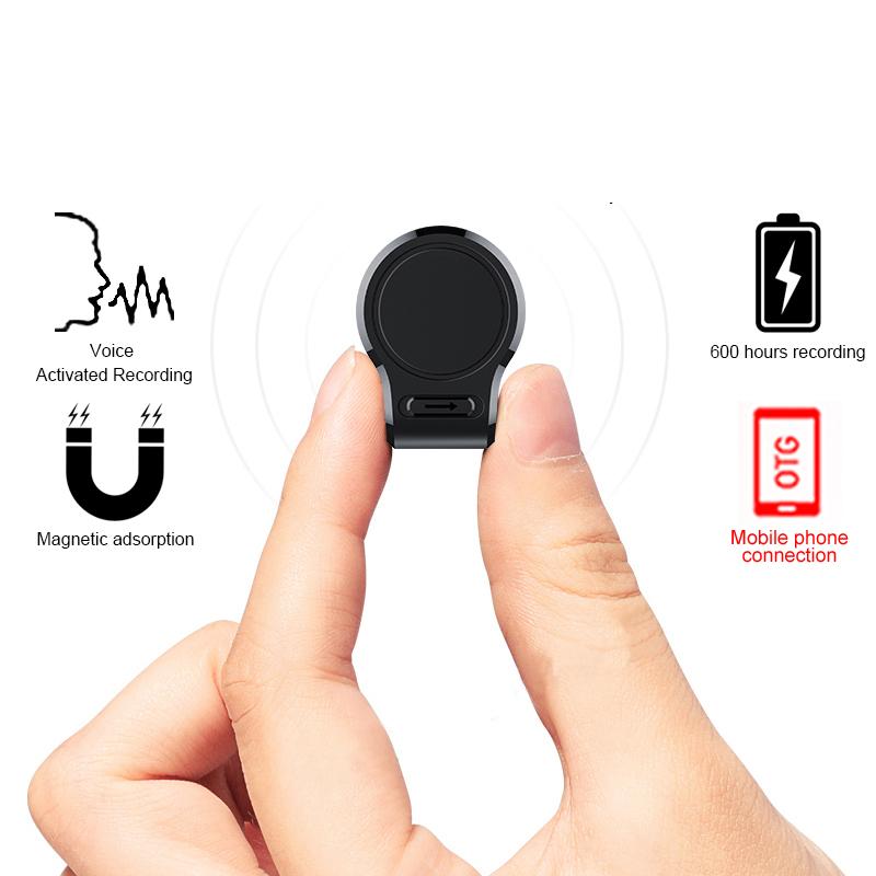 

Voice recorder 600 hours dictaphone audio sound mini activated digital professional micro flash drive magnetic
