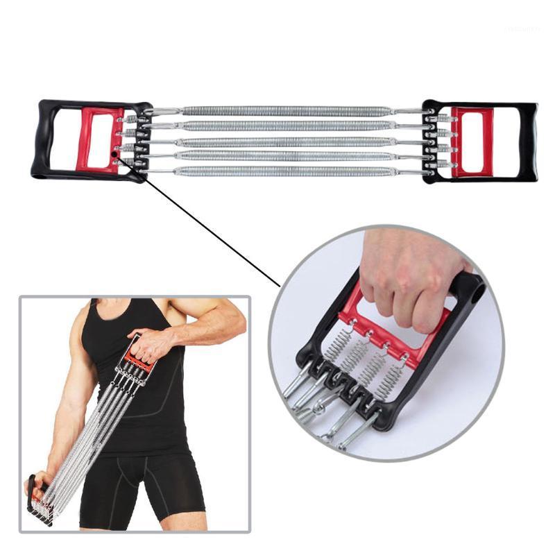 

Chest Arm Expander Chest Expander with 5 Springs Spring Muscles Exercise Workout Equipment Resistance Bands1