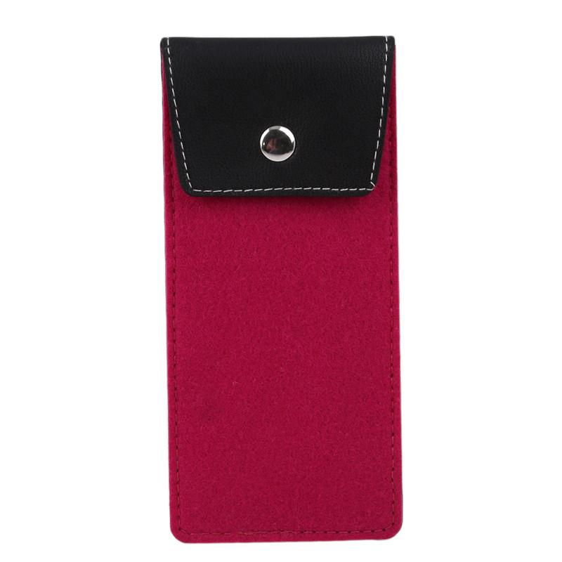 

Portable Faux Leather Glasses Bag Soft Brief Pouch Sleeves Sunglasses Lens Case Protector Storage Bags