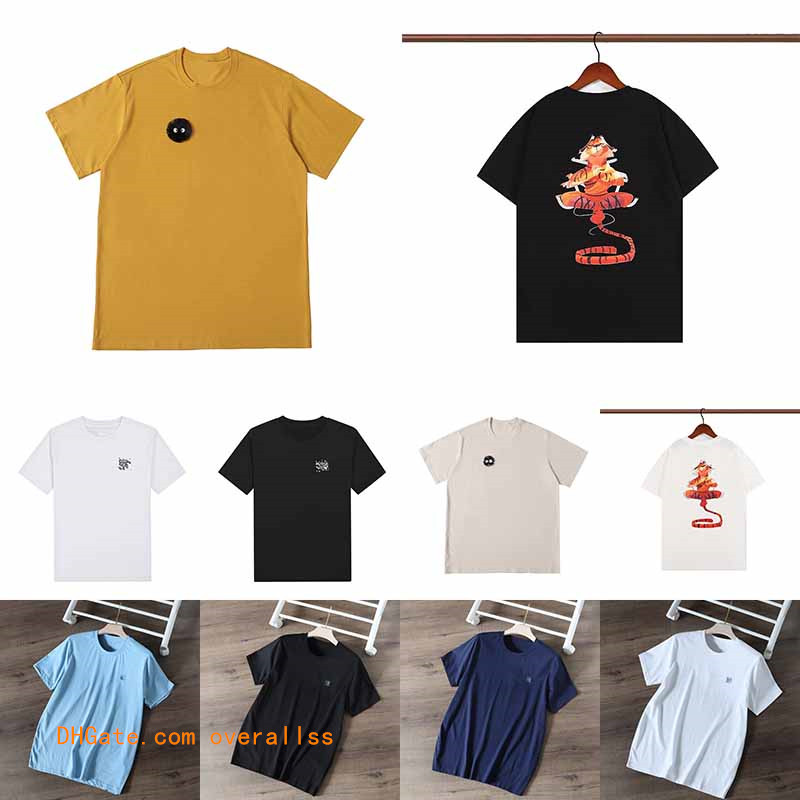 

2022 Men women fashion outdoor sports loewe T shirt short sleeved casual shirt summer shirts quick-drying hip-hop top Mens womens