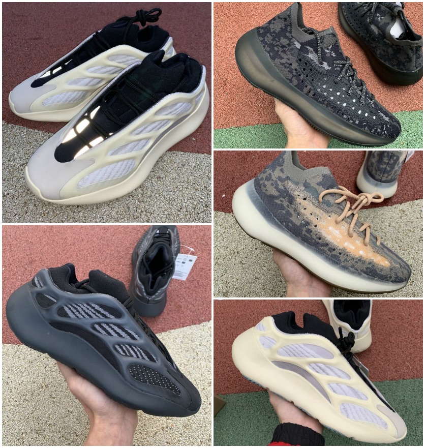 

Hot 2020 High Quality 700 Kanye West RunninG Shoes Vanta 700 V3 Alvah Azael 3M Reflective V2 380 Alien Mist Mens Women Trainer Sneakers, Additional packaging costs