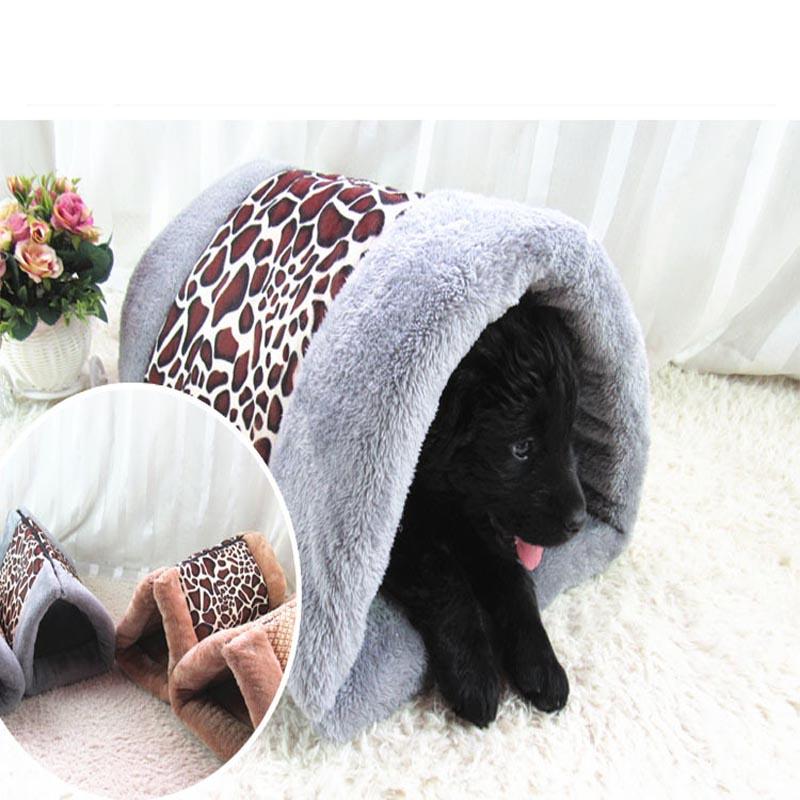 

Multi-function Cat Sleeping Bag Warm Pet Bed For Small Dog Pet Tent Kennel House Lovely Soft Cat Mat Cushion High Quality