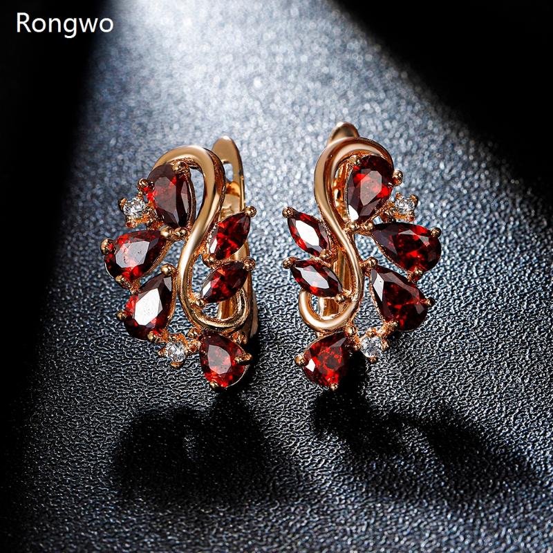 

Stud Cubic Zirconia Crystal Earrings High Quality Woman Girl Fashion Wedding Jewelry Accessories Aesthetic Gift Earring