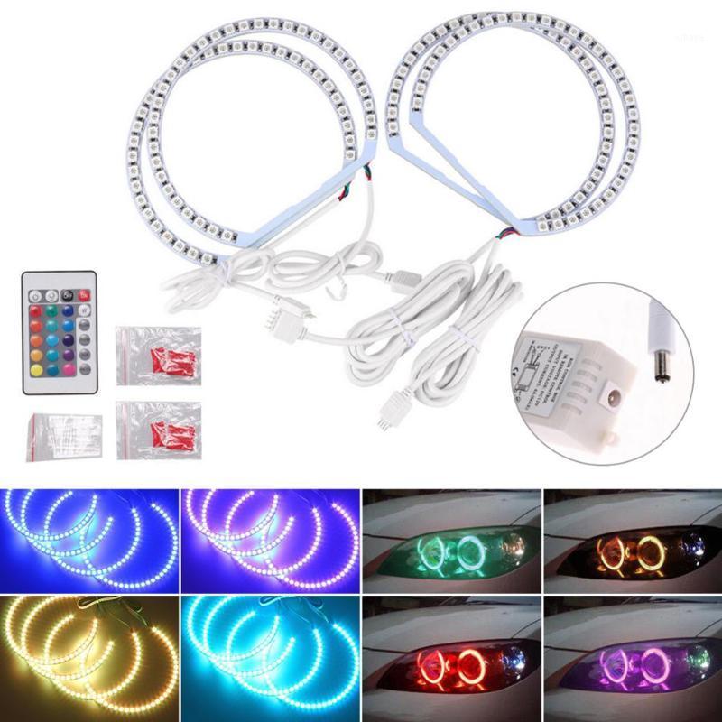 

Multi-Color RGB Atmosphere Lamp Flash SMD Led Angel Eyes Halo Rings For E36 E38 E39 E461