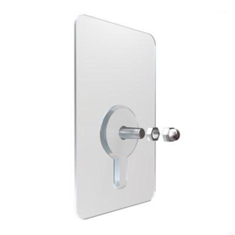 

PTOC Clothes Hooks For Bathroom Home Accessories Wall-Mounted Key Holder Strong Adhesive Wall Hanger1